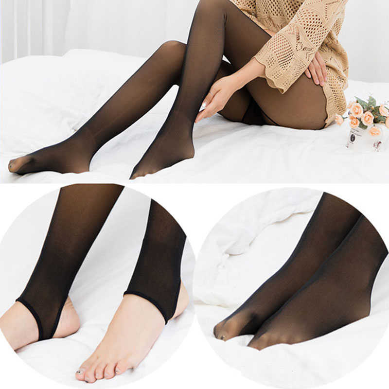 Leggings Women Thick Legins Through The Meat Warm Pants Women039s Leggings Warm Mesh Leggins For Womens Winter Clothes 2109015305198