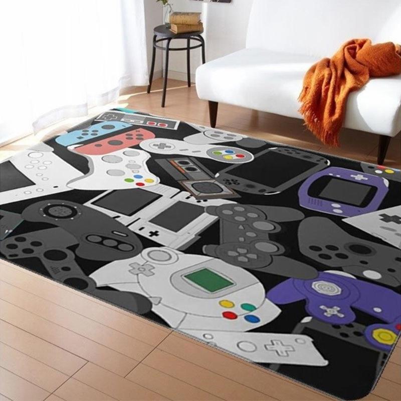 Crystal Velvet Cartoon Sunflower Cartoon Game Console Carpet A Warm Polyester Fiber Bright Multicolored Living Room Bedroom
Crystal Velvet Cartoon Sunflower Cartoon Game Console Carpet A Warm Polyester Fiber Bright Multicolored Living Room Bedroom
