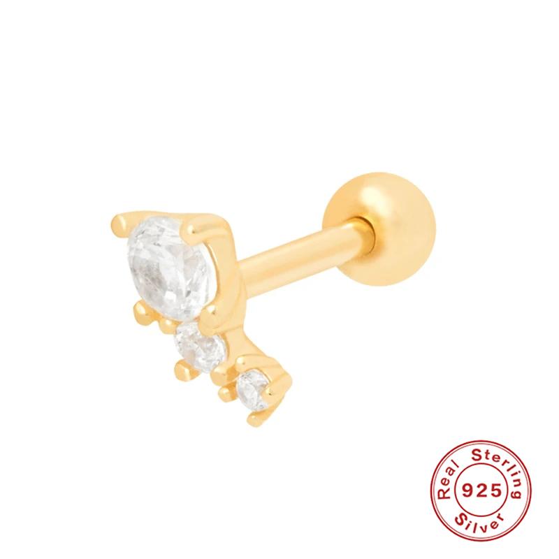 Stud Boako S925 Sterling Silver Piercing Cartilage Earrings For Women Mini Diamond Zircon Earring Jewelry Pendientes Brincos
Stud Boako S925 Sterling Silver Piercing Cartilage Earrings For Women Mini Diamond Zircon Earring Jewelry Pendientes Brincos
