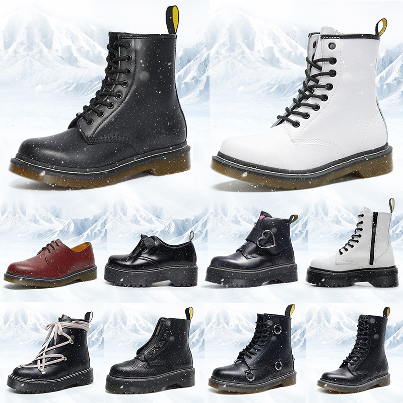 1460 Martin Designer Boots Men Women Fashion Martins Winter Ankle Boot Black White Wine Red Green Navy Platform Shoes Leather Lace-up Booties, Item #3
1460 Martin Designer Boots Men Women Fashion Martins Winter Ankle Boot Black White Wine Red Green Navy Platform Shoes Leather Lace-up Booties, Item #3