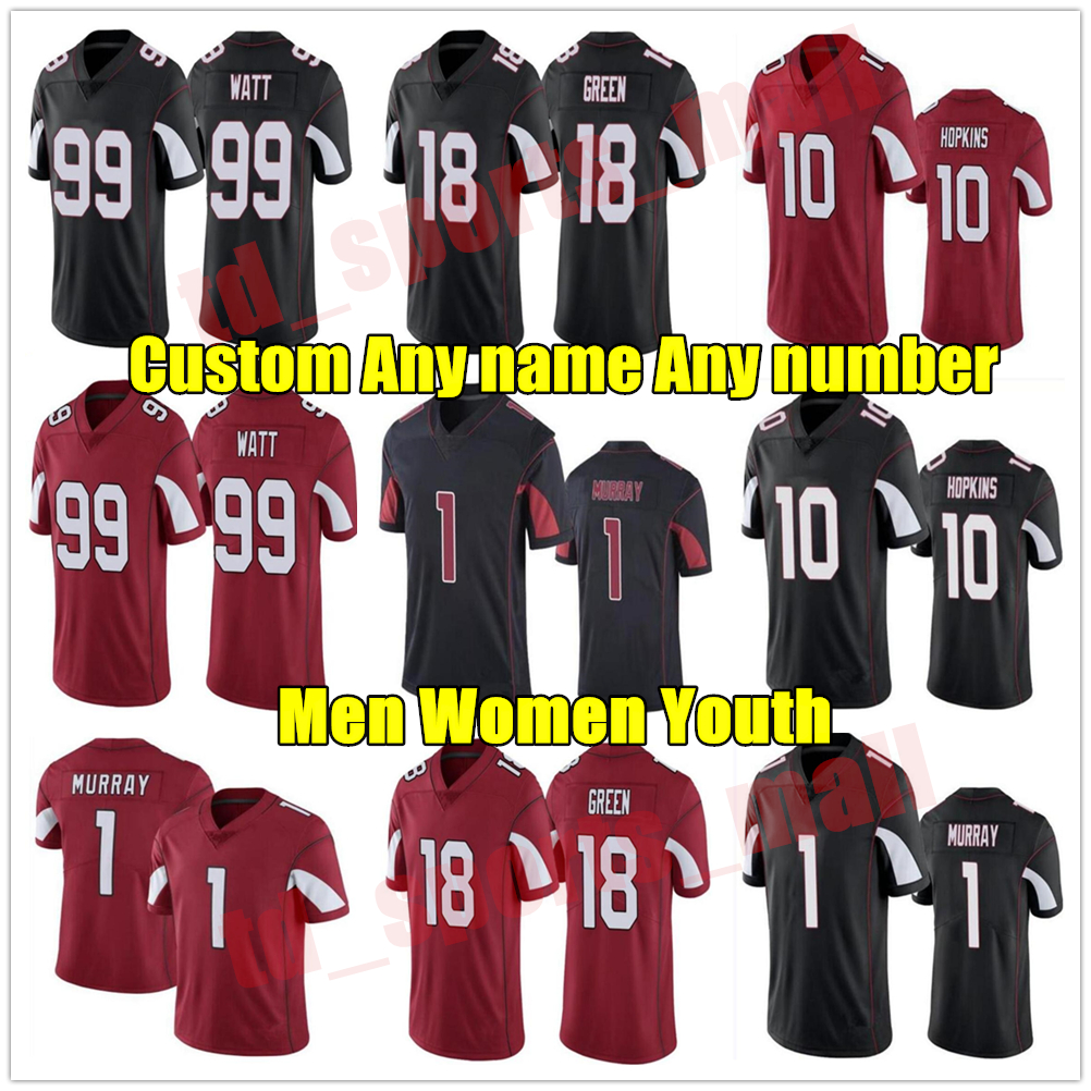 NEW Custom 99 J.J. Watt Mens 10 DeAndre Hopkins Football Jerseys 1 Kyler Murray Larry Fitzgerald Zaven Collins Women 48 Isaiah Simmons 23 Ro, Black;red
NEW Custom 99 J.J. Watt Mens 10 DeAndre Hopkins Football Jerseys 1 Kyler Murray Larry Fitzgerald Zaven Collins Women 48 Isaiah Simmons 23 Ro, Black;red