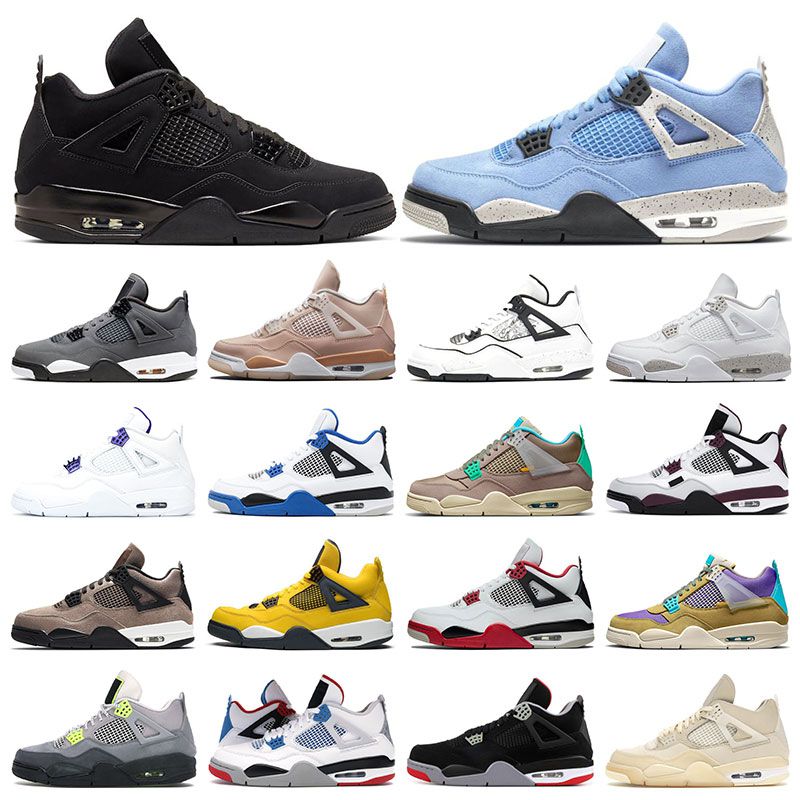 jumpman 4 Men Running Basketball Shoes 4s White Oreo University Blue black cat Fire red DIY Purple Metallic cement Taupe Haze outdoor Trainer Sports Sneaker
jumpman 4 Men Running Basketball Shoes 4s White Oreo University Blue black cat Fire red DIY Purple Metallic cement Taupe Haze outdoor Trainer Sports Sneaker