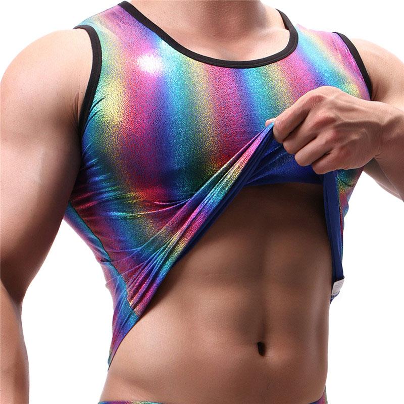 Men' Tank Tops Men Clothing Bodybuilding Gyms Top Fitness Sleeveless Shirt Striped Shinning Undershirt Fashion Vest
Men' Tank Tops Men Clothing Bodybuilding Gyms Top Fitness Sleeveless Shirt Striped Shinning Undershirt Fashion Vest
