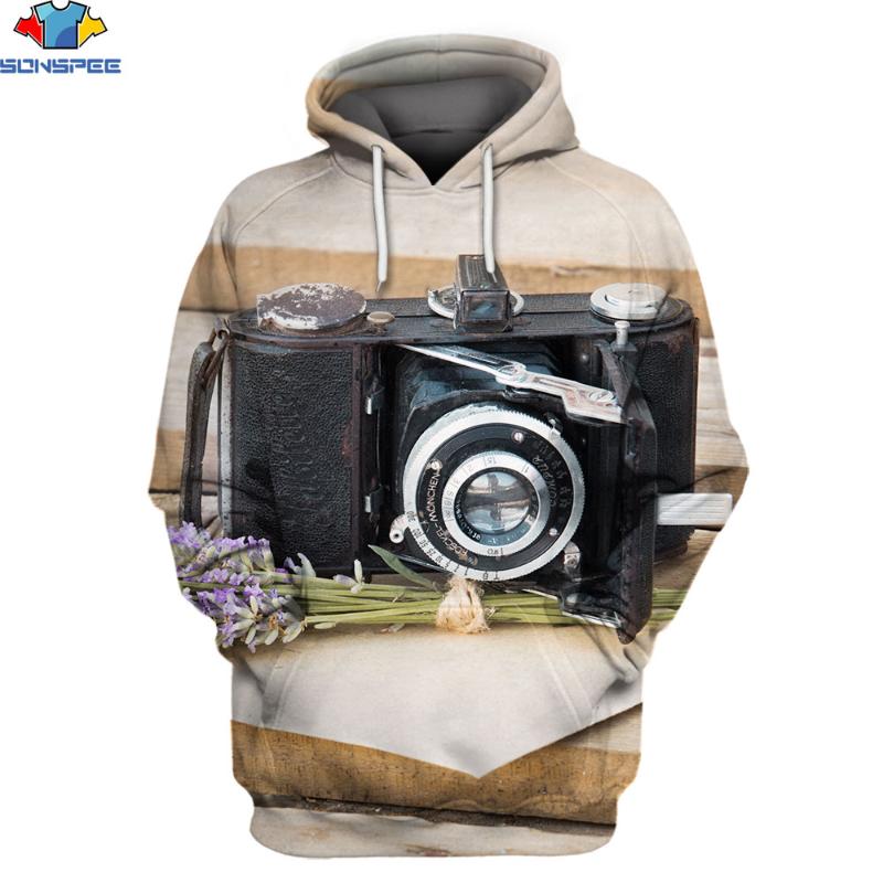 Men's Hoodies & Sweatshirts SONSPEE Literary Style 3D Printed Camera Men Women Fashion Casual Hoodie Pography Autumn Winter Long Sleeve Tops, Black
Men's Hoodies & Sweatshirts SONSPEE Literary Style 3D Printed Camera Men Women Fashion Casual Hoodie Pography Autumn Winter Long Sleeve Tops, Black