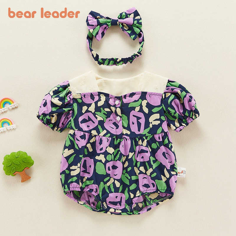 Bear Leader Summer Flowers Print Baby Girls Rompers For Infant Girls Princess Cute Bodysuits Toddler Casual Outfits Clothes 0-2Y 210708, Ah2215purple
Bear Leader Summer Flowers Print Baby Girls Rompers For Infant Girls Princess Cute Bodysuits Toddler Casual Outfits Clothes 0-2Y 210708, Ah2215purple