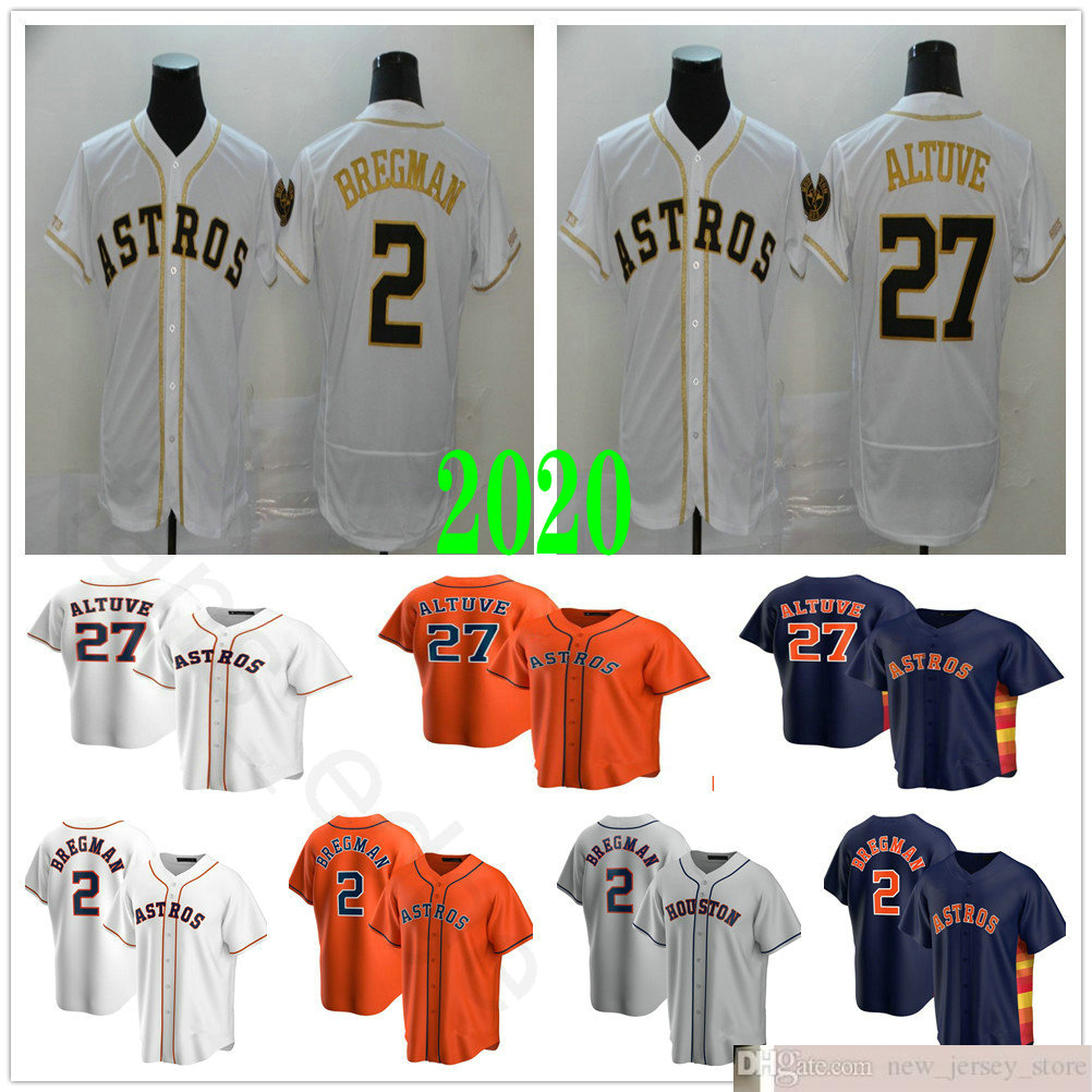 2020 Mens #27 Jose Altuve Jersey 2 Alex Bregman Blank Stitched Home Road Orange White Blue Grey Baseball Jerseys, As picture
2020 Mens #27 Jose Altuve Jersey 2 Alex Bregman Blank Stitched Home Road Orange White Blue Grey Baseball Jerseys, As picture