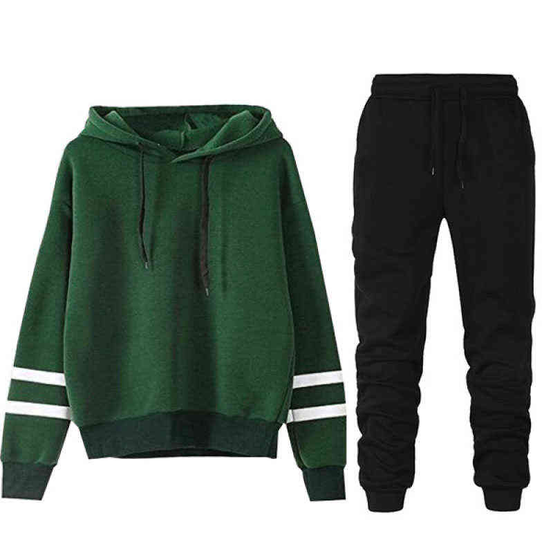 Tracksuit Women Winter Female Pullovers Hoodies+Pants Jogging Woman Two Pieces Set Sports Suit for Women Clothing Outfits 211108