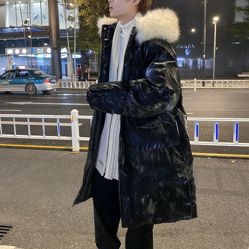 2021 New Shiny Long Men's Warm Fashion Casual Fur Collar Hooded Parka Men Oversize Coat Mens Overcoat Winter Jacket Vil0, Gray
2021 New Shiny Long Men's Warm Fashion Casual Fur Collar Hooded Parka Men Oversize Coat Mens Overcoat Winter Jacket Vil0, Gray