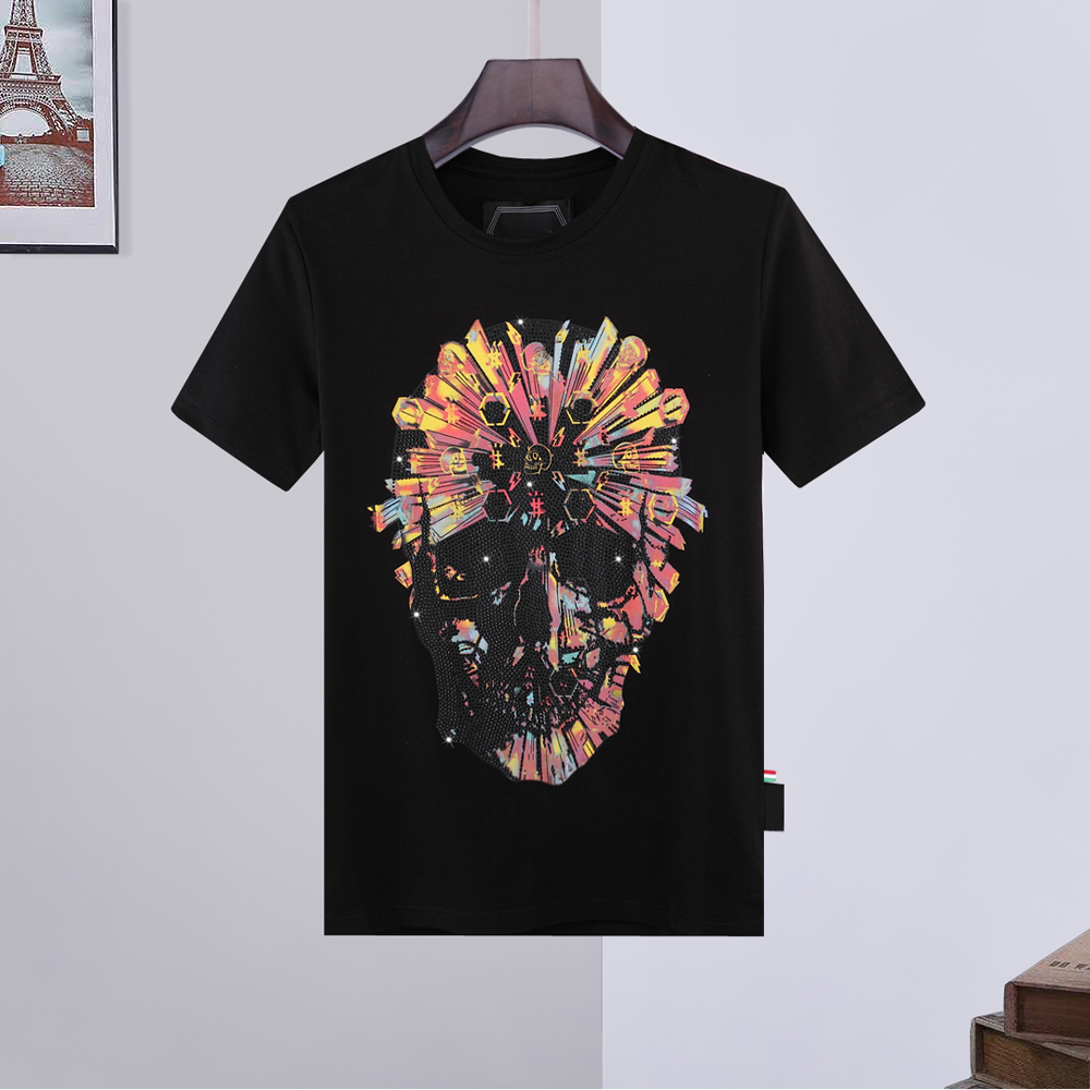 LYP Streetwear Brand Shirts Hip Casual T Top Men T-shirts Classical High Skull Designer Hop German Tshirt Rhinestone Quality Tees
LYP Streetwear Brand Shirts Hip Casual T Top Men T-shirts Classical High Skull Designer Hop German Tshirt Rhinestone Quality Tees