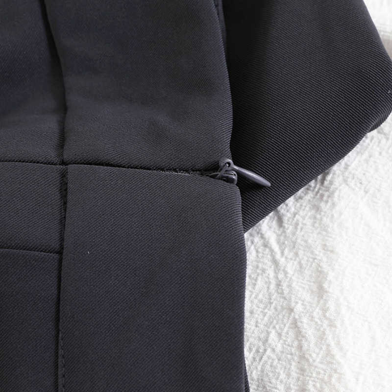 DEAT Lady Spring Autumn Arrivals Solid Color Loose High Waist Temperament Fashion Women Harem Pants MZ979 210709