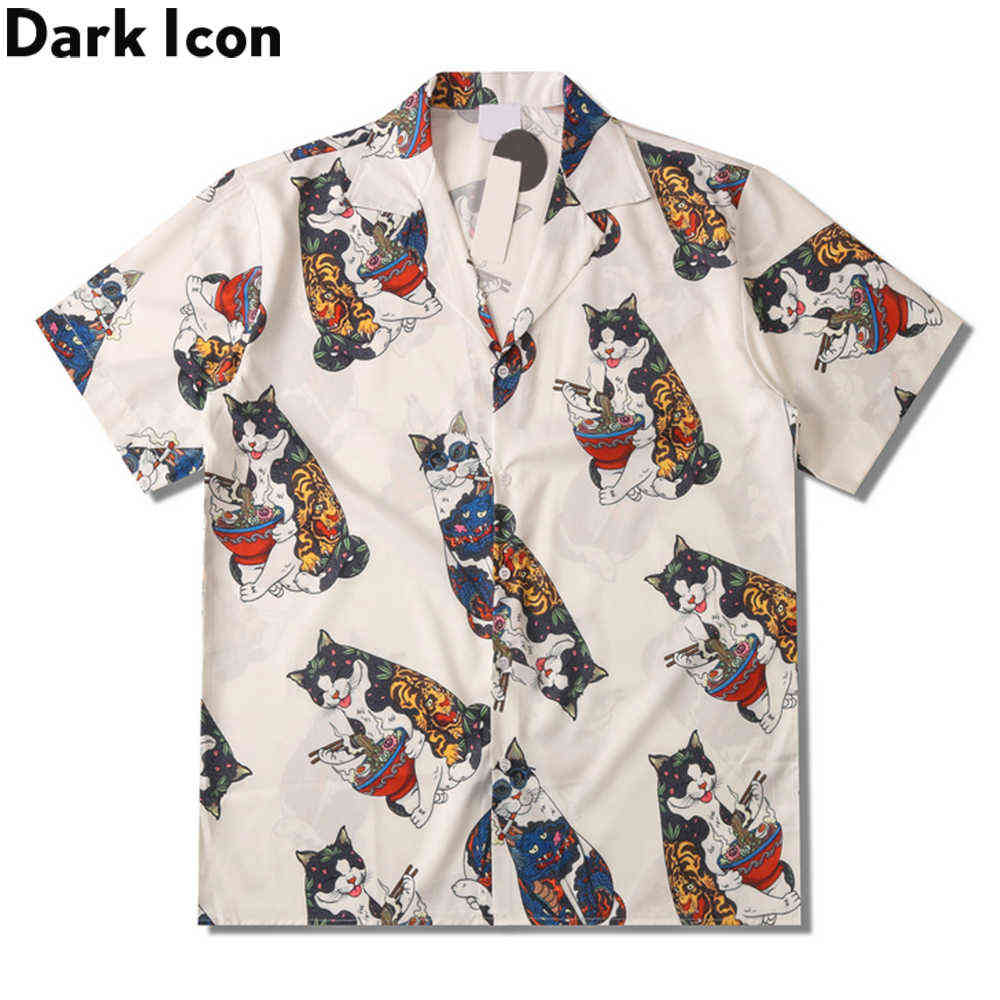 Harajuku Cat Polo Shirt Men Summer Men' Hawaiian Shirt Man Blouse 210603, As photo
Harajuku Cat Polo Shirt Men Summer Men' Hawaiian Shirt Man Blouse 210603, As photo