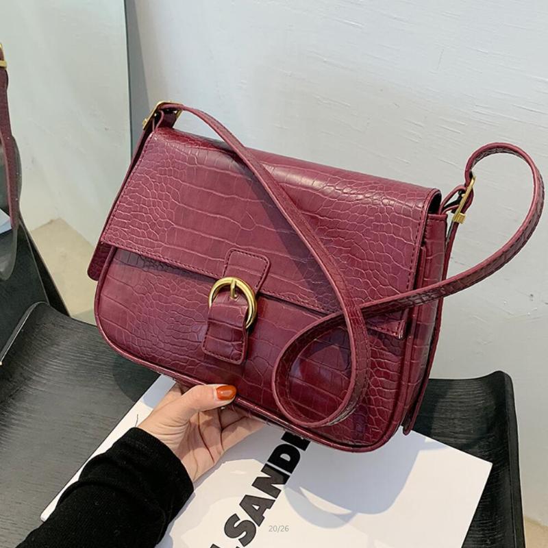Crocodile pattern Square Crossbody bag 2021 New Quality PU Leather Women's Designer Handbag High capacity Shoulder Messenger Bag, Black
Crocodile pattern Square Crossbody bag 2021 New Quality PU Leather Women's Designer Handbag High capacity Shoulder Messenger Bag, Black