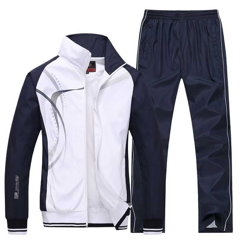 Men Sportswear Sets New Spring Autumn Tracksuit 2 Piece Sets Sports Suit Jacket+Pant Sweatsuit Male Fashion Print Clothing 5XL X0601, Gray
Men Sportswear Sets New Spring Autumn Tracksuit 2 Piece Sets Sports Suit Jacket+Pant Sweatsuit Male Fashion Print Clothing 5XL X0601, Gray