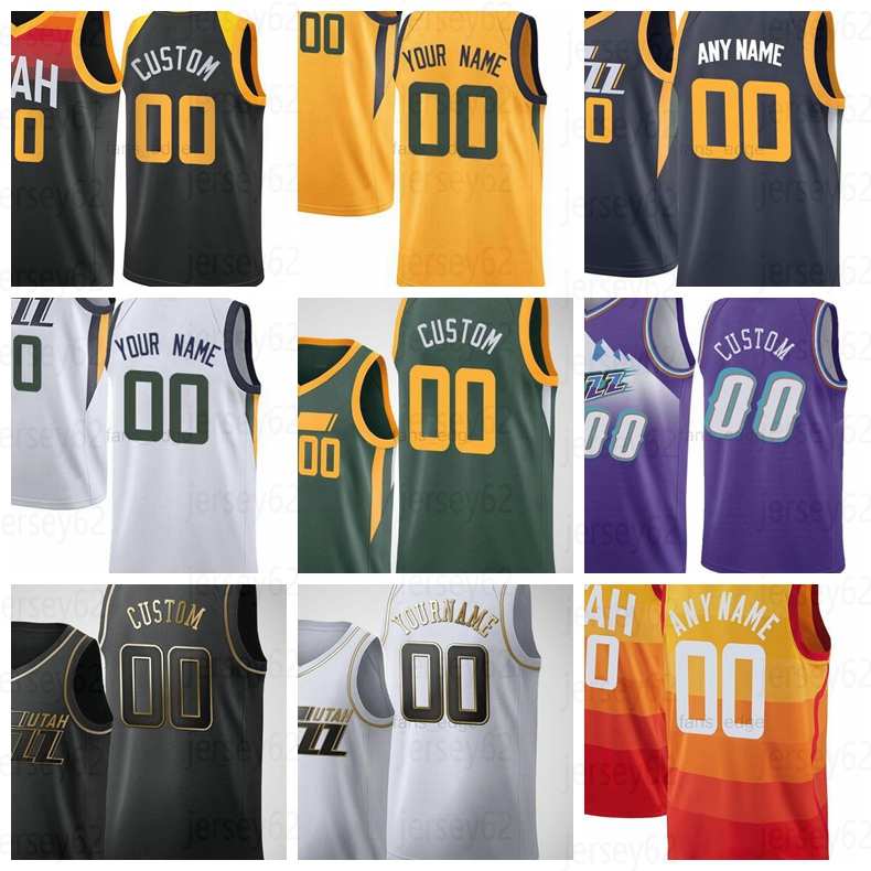 Men Utah Jazz Donovan Mitchel Rudy Gobert Mike Conley Any player customizes a basketball Jersey
Men Utah Jazz Donovan Mitchel Rudy Gobert Mike Conley Any player customizes a basketball Jersey