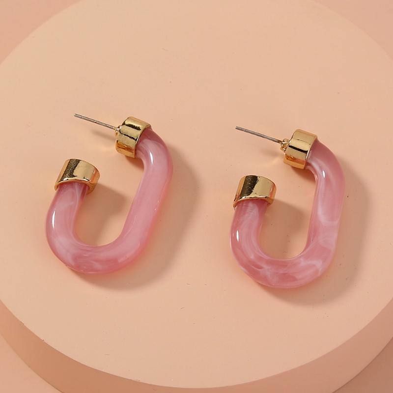 Dangle & Chandelier AJC Women Earrings Jelly Powder U Shaped Resin Ears For Candy Color Small Fresh Simple Charm
Dangle & Chandelier AJC Women Earrings Jelly Powder U Shaped Resin Ears For Candy Color Small Fresh Simple Charm