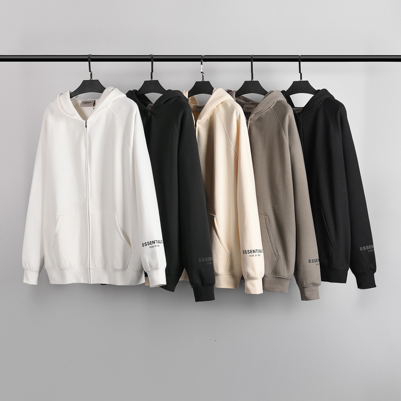 2021 New Fog Basic Zipper Hoodie Men's Women's Drop Shoulder Oversized Hip Hop Shirt Sweatshirt for Men Ckew, White
2021 New Fog Basic Zipper Hoodie Men's Women's Drop Shoulder Oversized Hip Hop Shirt Sweatshirt for Men Ckew, White