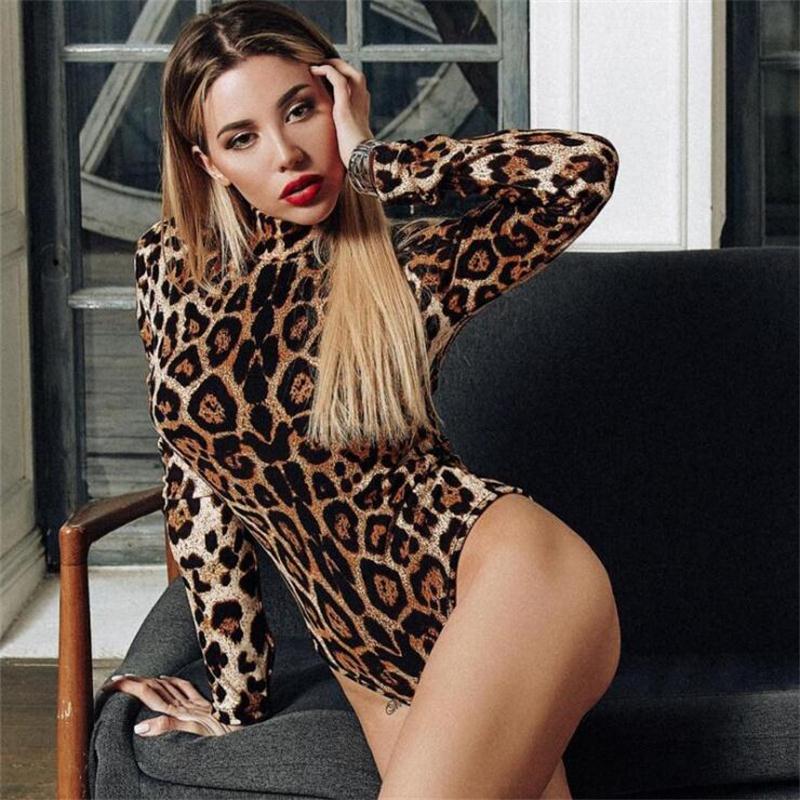 french hot sale dresses sexy slim high neck tightfitting printed long sleeve women jumpsuit special occasion dress