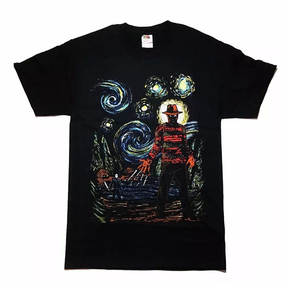 Freddy Krueger and Jason A Nightmare on Van Gogh' Street Adult Unisex Sizes, Mainly pictures
Freddy Krueger and Jason A Nightmare on Van Gogh' Street Adult Unisex Sizes, Mainly pictures