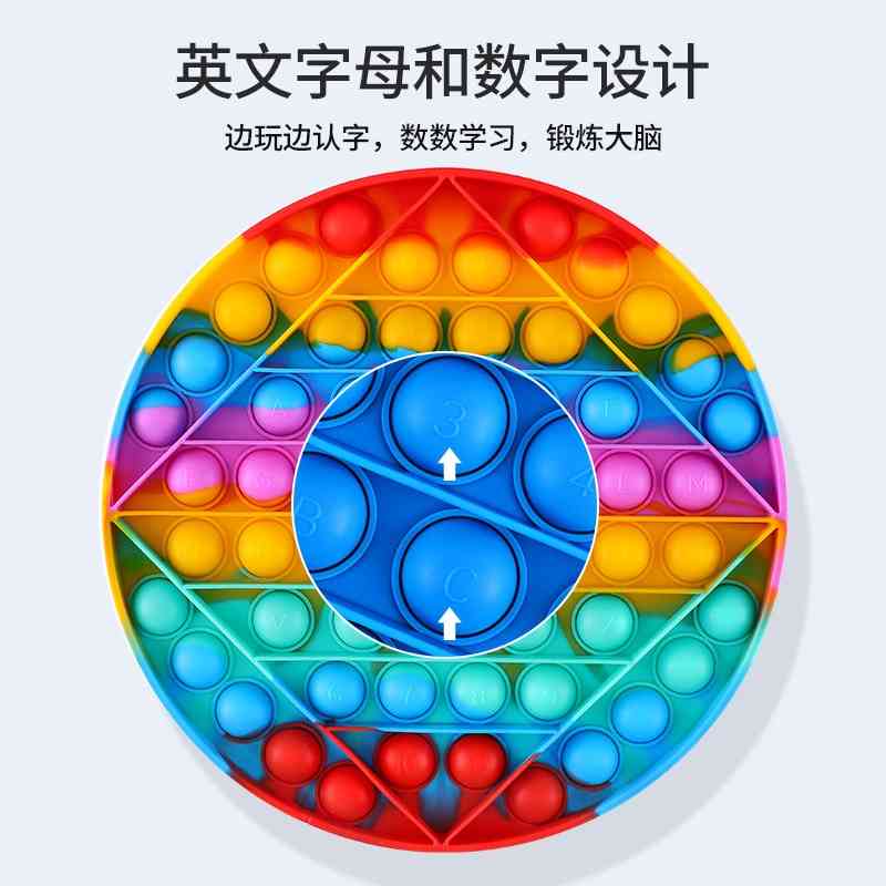 Pop it gadget hot selling round square rainbow new rodent killing pioneer desktop toy children
Pop it gadget hot selling round square rainbow new rodent killing pioneer desktop toy children