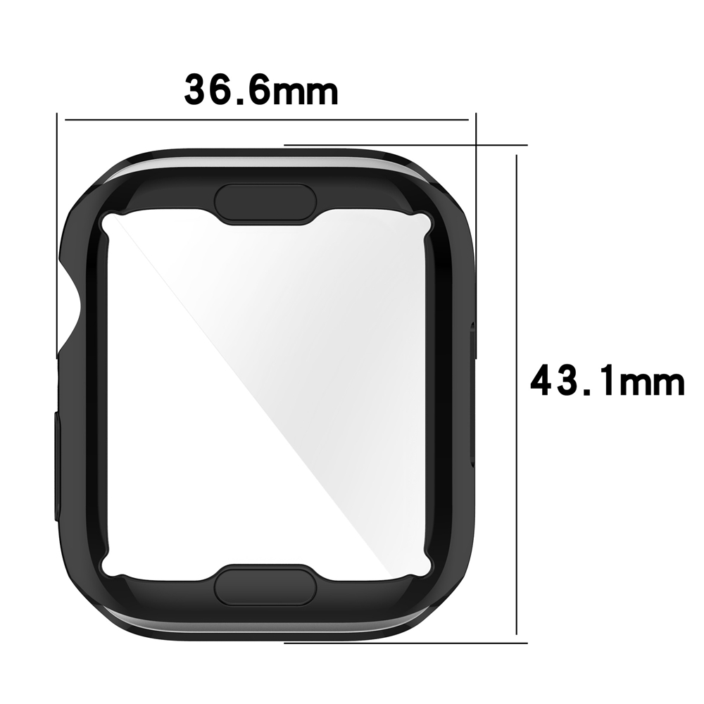 Screen Protector For Apple Watch 7 Case 41MM 45MM Full TPU bumper Iwatch Cover free shipping