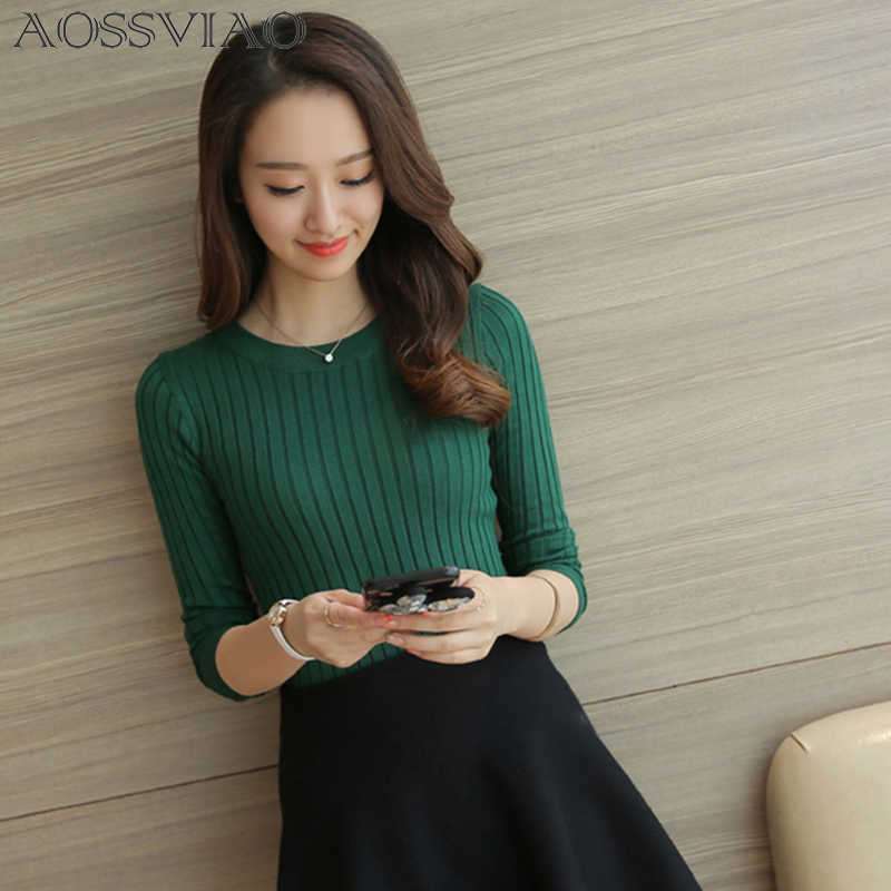 Women Sweater High Elastic Solid Turtleneck Fall Winter Fashion Sweater Women Slim Sexy Hight Bottoming Knitted Pullovers 210918
