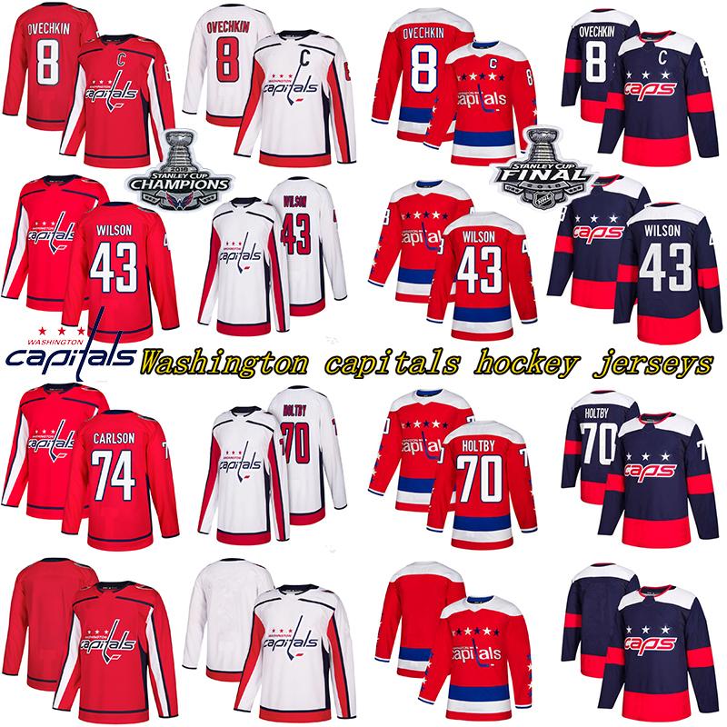 Customize Washington Capitals Jersey 8 Alex Ovechkin 92 EVGENY KUZNETSO 19 Nicklas Backstrom 77 TJ Oshie 70 Braden Holtby 43 Tom Wilson John Carlson hockey jerseys, Men red champions pacth
Customize Washington Capitals Jersey 8 Alex Ovechkin 92 EVGENY KUZNETSO 19 Nicklas Backstrom 77 TJ Oshie 70 Braden Holtby 43 Tom Wilson John Carlson hockey jerseys, Men red champions pacth