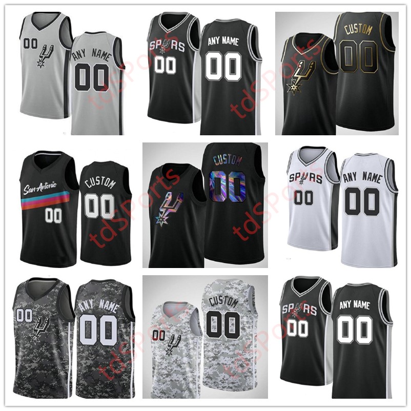 2021 Printed City Rudy Gay Patty 8 Mills Marco Belinelli Trey Lyles Jakob 25 Poeltl Lonnie 1 Walker IV Luka 19 Samanic Jersey, As shown in illustration
2021 Printed City Rudy Gay Patty 8 Mills Marco Belinelli Trey Lyles Jakob 25 Poeltl Lonnie 1 Walker IV Luka 19 Samanic Jersey, As shown in illustration