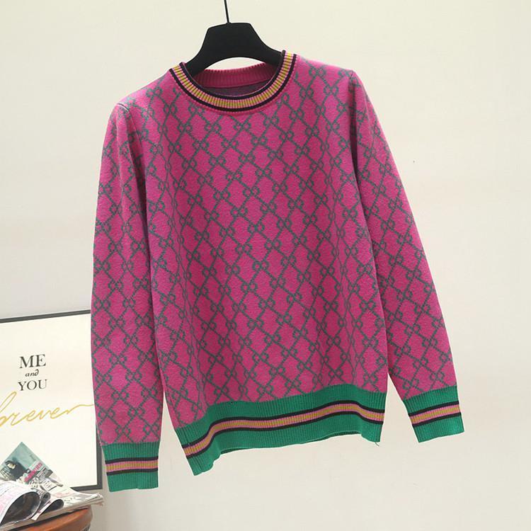 Women's Sweaters Fashion jacquard knitted sweater, women's blouse with round collar and geometric colour, autumn winter KMKI, 1# shoe box
Women's Sweaters Fashion jacquard knitted sweater, women's blouse with round collar and geometric colour, autumn winter KMKI, 1# shoe box
