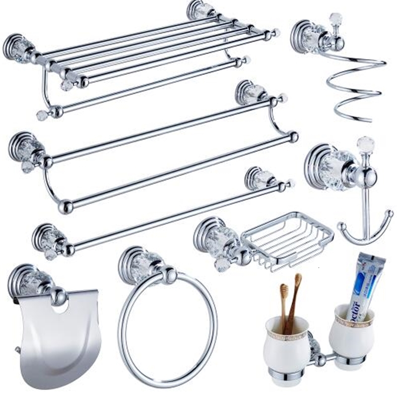 2021 New Modern Clear Crystal Accessories Sier Polished Chrome Products Solid Brass Bathroom Hardware Sets 8q2j
2021 New Modern Clear Crystal Accessories Sier Polished Chrome Products Solid Brass Bathroom Hardware Sets 8q2j