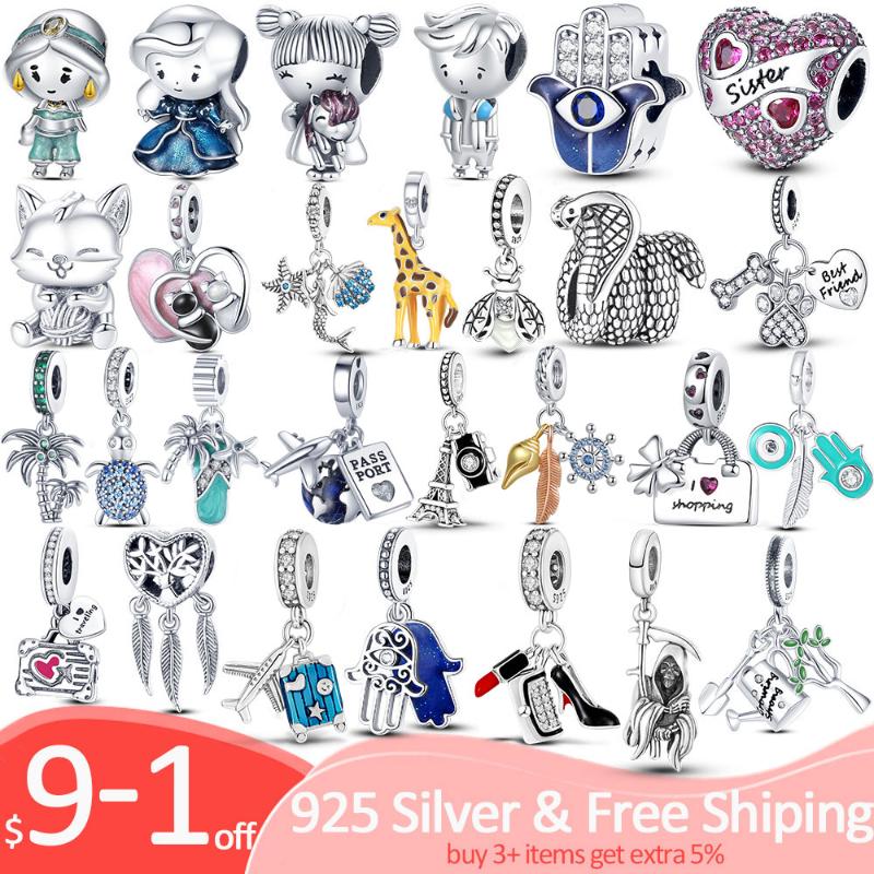Other 100% Genuine 925 Sterling Silver Boy & Girl Travel Charm Beads Fit Original Bracelet Fine DIY Jewelry Gift
Other 100% Genuine 925 Sterling Silver Boy & Girl Travel Charm Beads Fit Original Bracelet Fine DIY Jewelry Gift