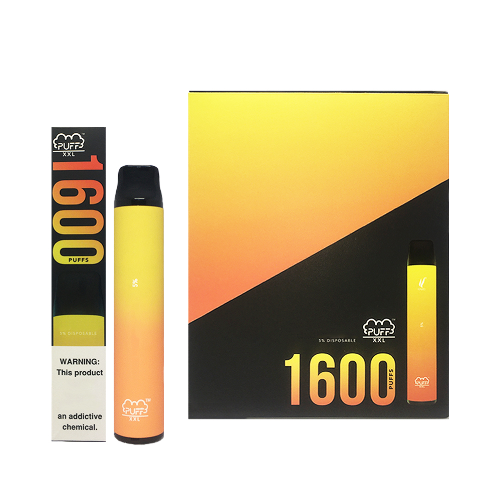 high quality puff xxl 1600 Puffs kit e cigarette device disposable vapes puff bar e-cigarettes pod prefilled 6ml pods cartridge vape pen 850mah vapor pens wholesale
high quality puff xxl 1600 Puffs kit e cigarette device disposable vapes puff bar e-cigarettes pod prefilled 6ml pods cartridge vape pen 850mah vapor pens wholesale