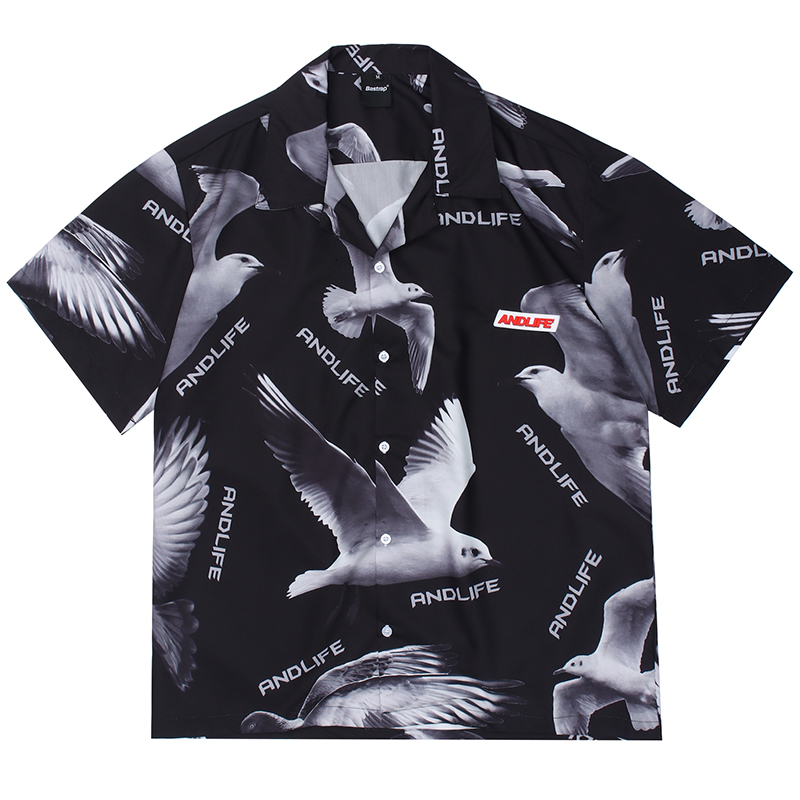 2021 New High Street Full Pigeon Print Summer Hawaiian Shirt Men and Women Lapel Short Sleeve Oversize Shirts Hip Hop Loose Casual Tops Mctt, Black
2021 New High Street Full Pigeon Print Summer Hawaiian Shirt Men and Women Lapel Short Sleeve Oversize Shirts Hip Hop Loose Casual Tops Mctt, Black