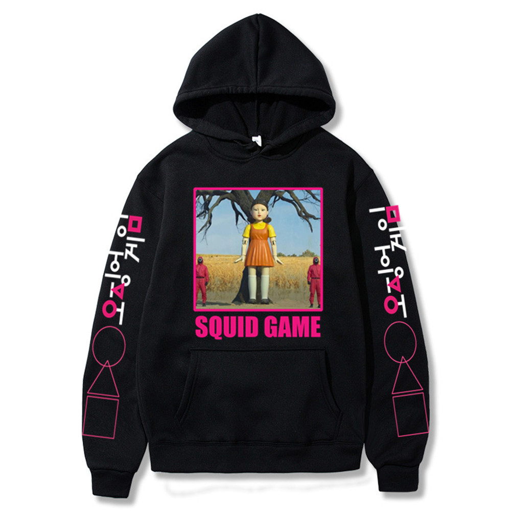 New Fashion Squid Game Hoodie Men Women Streetwear Hip Hop Unisex Pullovers Harajuku Sweatshirt Autumn Boys Girls Black Outwear, 13
New Fashion Squid Game Hoodie Men Women Streetwear Hip Hop Unisex Pullovers Harajuku Sweatshirt Autumn Boys Girls Black Outwear, 13