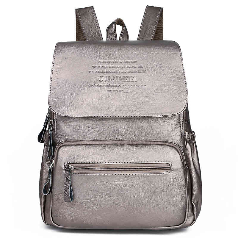 2019 Women Leather Backpacks High Quality Ladies Bagpack Luxury Designer Large Capacity Casual Daypack Sac A Dos Girl Mochilas K726, Brown
2019 Women Leather Backpacks High Quality Ladies Bagpack Luxury Designer Large Capacity Casual Daypack Sac A Dos Girl Mochilas K726, Brown