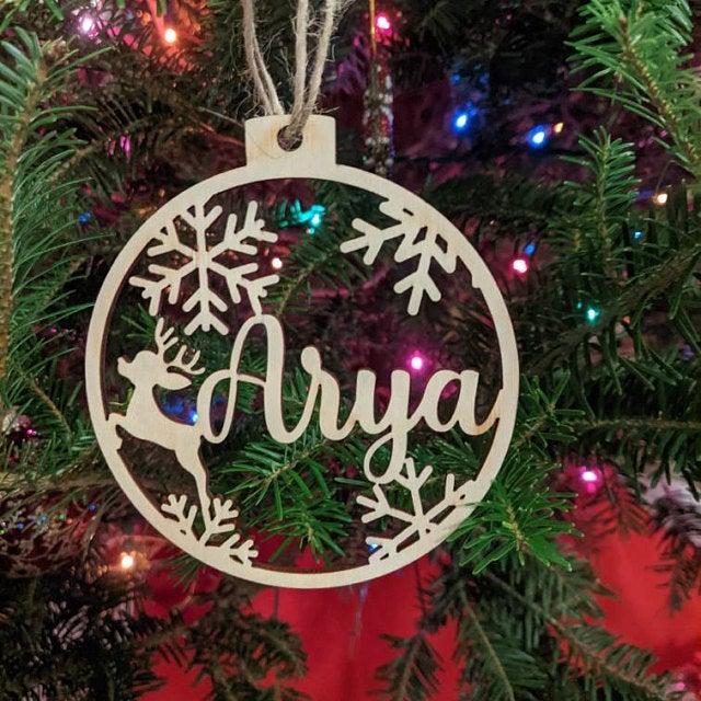 Christmas Decorations Personalized Name Ornaments Custom Baubles Set, Wooden PERSONALISED Hanging Gift, Laser Cut Snowflakes Tree
Christmas Decorations Personalized Name Ornaments Custom Baubles Set, Wooden PERSONALISED Hanging Gift, Laser Cut Snowflakes Tree