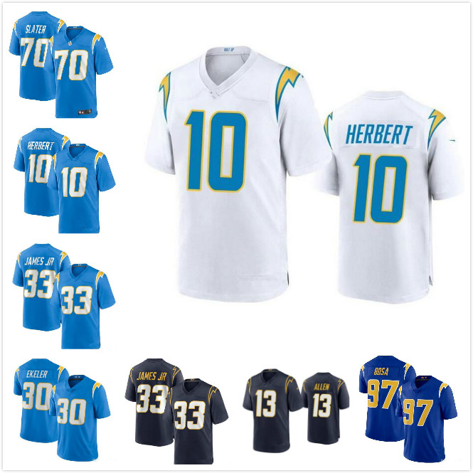 10 Justin Herbert 70 Rashawn Slater Custom Mens Women Kids Football Jerseys 13 Keenan Allen 97 Joey Bosa Derwin James Junior Seau LaDainian, Black;red
10 Justin Herbert 70 Rashawn Slater Custom Mens Women Kids Football Jerseys 13 Keenan Allen 97 Joey Bosa Derwin James Junior Seau LaDainian, Black;red