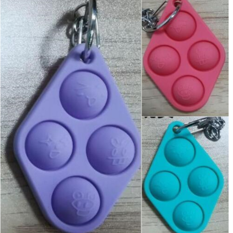 Push Bubble Key Ring Sensory Fidget Toy Bubble Simple Keychain Rhombus Finger Game ADHD Anxiety Stress Relief H38VIT4
Push Bubble Key Ring Sensory Fidget Toy Bubble Simple Keychain Rhombus Finger Game ADHD Anxiety Stress Relief H38VIT4