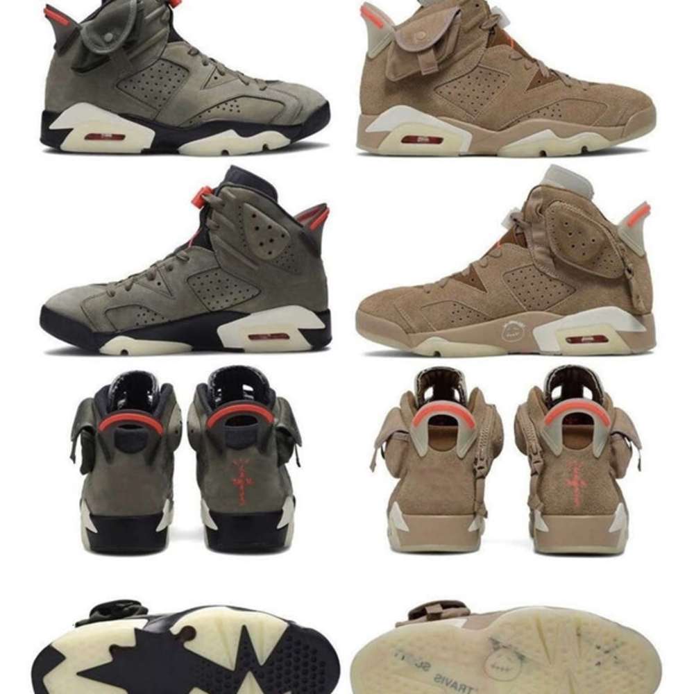 2021 Travis Scott x 6 British Khaki Shoes Cactus Jack Medium Olive REFLECTIVE GLOW IN THE DARK 6s TS SP Men Women Outdoor aaronKwok
2021 Travis Scott x 6 British Khaki Shoes Cactus Jack Medium Olive REFLECTIVE GLOW IN THE DARK 6s TS SP Men Women Outdoor aaronKwok