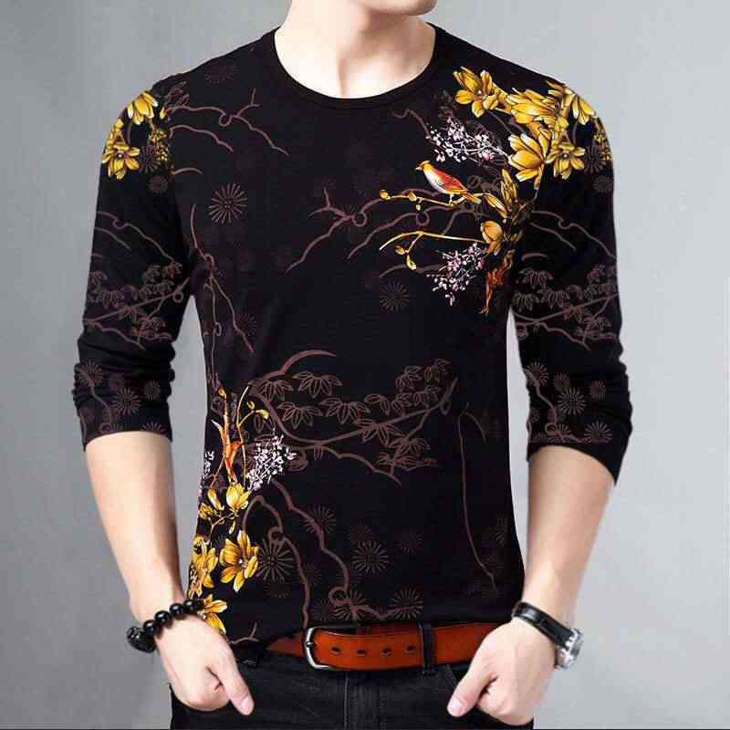 new fashion long-sved t-shirt 3d printed personality trend style men's young and middle-aged clothing m - 4xl, Black
new fashion long-sved t-shirt 3d printed personality trend style men's young and middle-aged clothing m - 4xl, Black