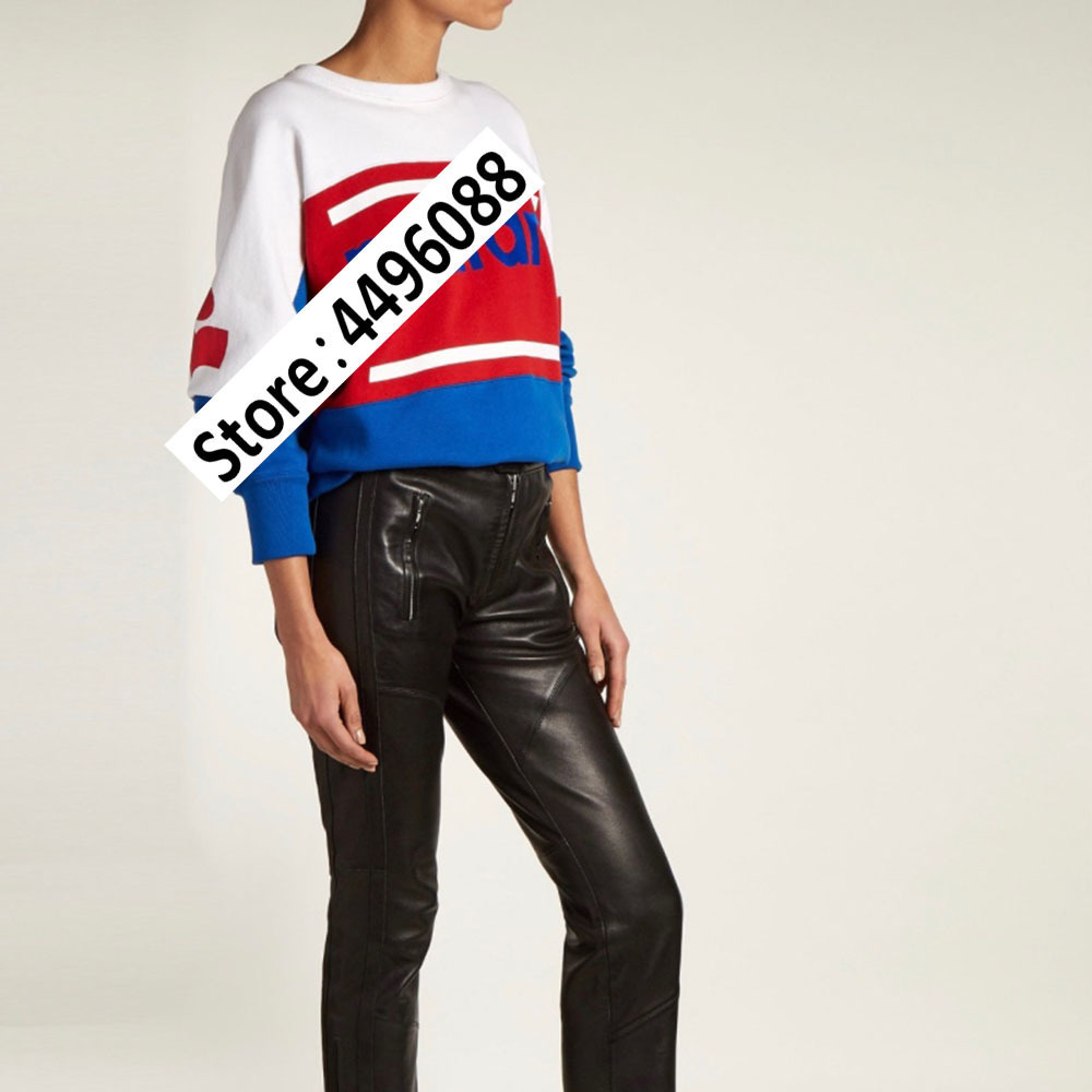 Cotton Newest Women Letter Flocking SweaterShirt With Long Sleeves O Neck Ladies Female New Letter Pullovers Sweatshirts LJ200808