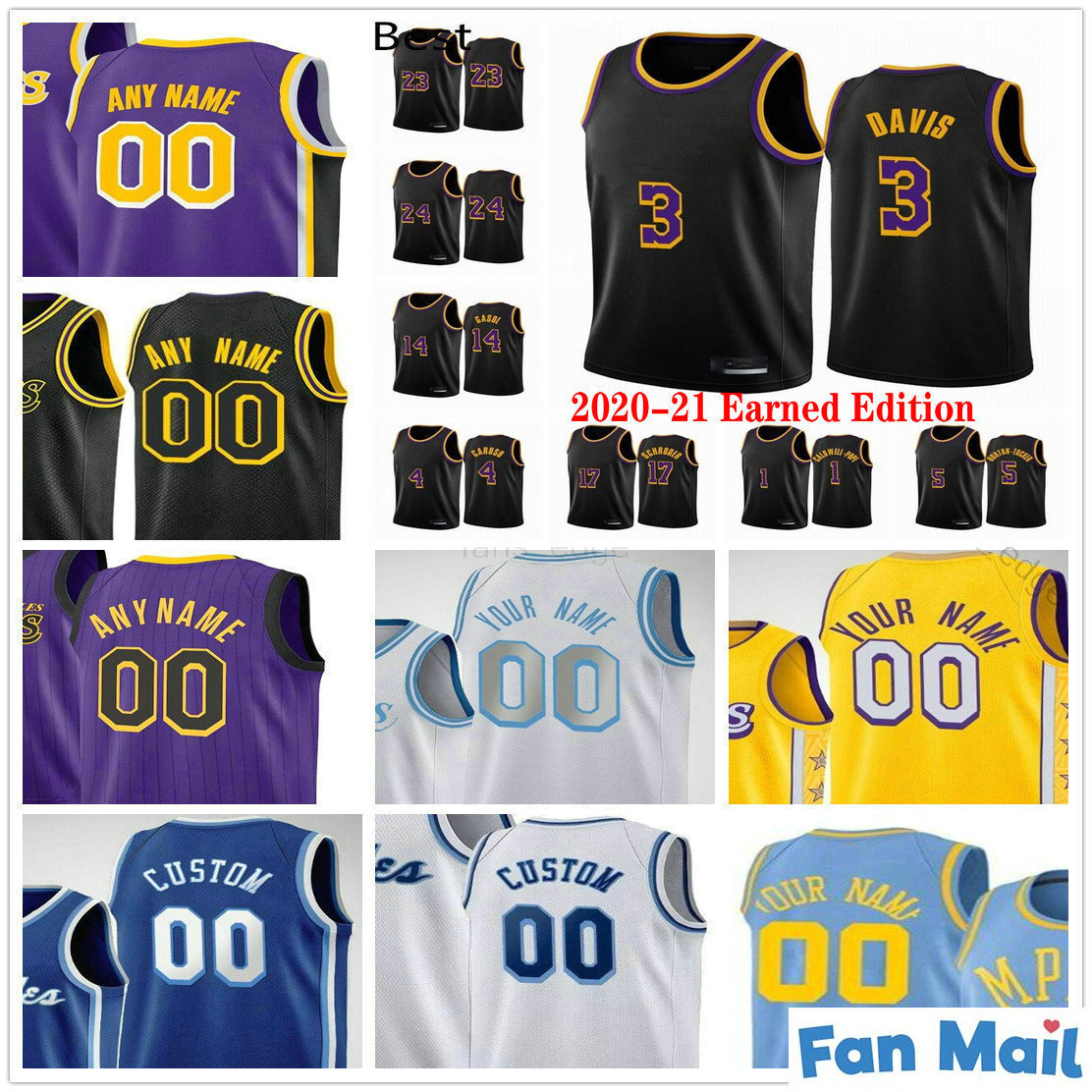 Custom Printed 6 Anthony 3 LeBron Davis James Carmelo 7 Dwight 39 Howard Malik 11 Monk Russell 0 Westbrook 12 Kendrick Nunn Men Women Kids Youth Basketball Jerseys, As picture
Custom Printed 6 Anthony 3 LeBron Davis James Carmelo 7 Dwight 39 Howard Malik 11 Monk Russell 0 Westbrook 12 Kendrick Nunn Men Women Kids Youth Basketball Jerseys, As picture