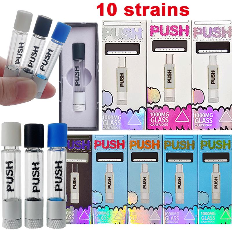Push Full Glass Vape Cartridges Atomizer 1.0ml Ceramic 510 Thread Thick Oil Tank Gift Box Carts Packaging Empty Vaporizer Pen For Preheat Battery
Push Full Glass Vape Cartridges Atomizer 1.0ml Ceramic 510 Thread Thick Oil Tank Gift Box Carts Packaging Empty Vaporizer Pen For Preheat Battery