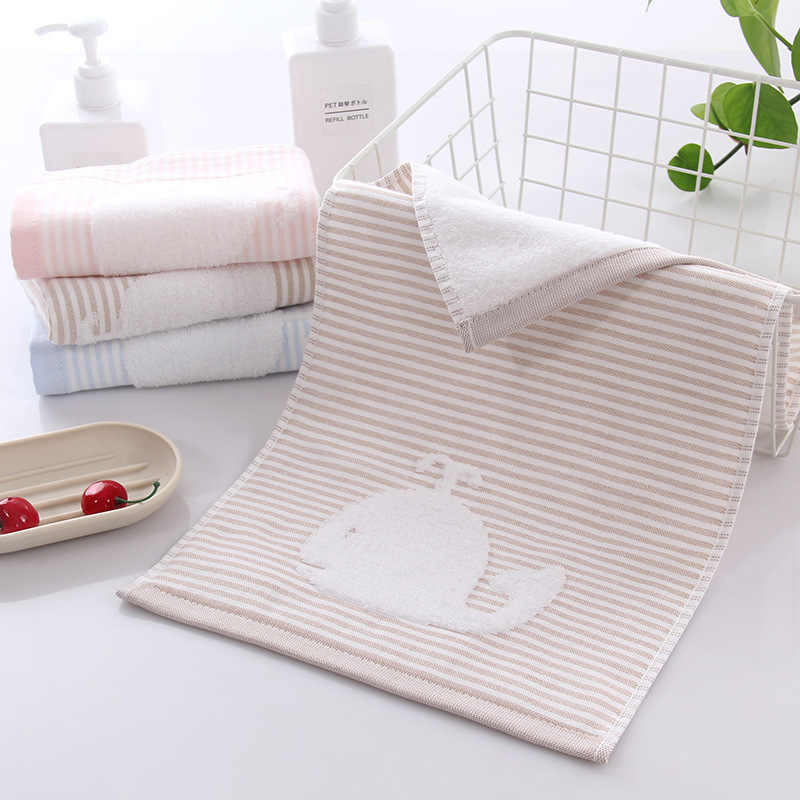 Cotton Twistless Yarn Cartoon Whale Jacquard Children's Super Soft Water Absorbent Baby Face Towel, Black
Cotton Twistless Yarn Cartoon Whale Jacquard Children's Super Soft Water Absorbent Baby Face Towel, Black