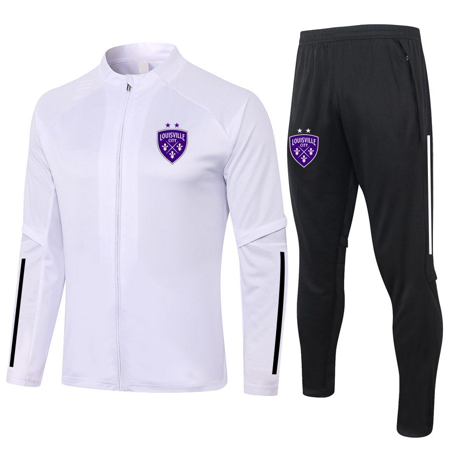 2021 Louisville City FC Training Suit adult Soccer Tracksuits sets kits sports full zipper jackets and pants training sets Men's Tracksuits, Gray
2021 Louisville City FC Training Suit adult Soccer Tracksuits sets kits sports full zipper jackets and pants training sets Men's Tracksuits, Gray