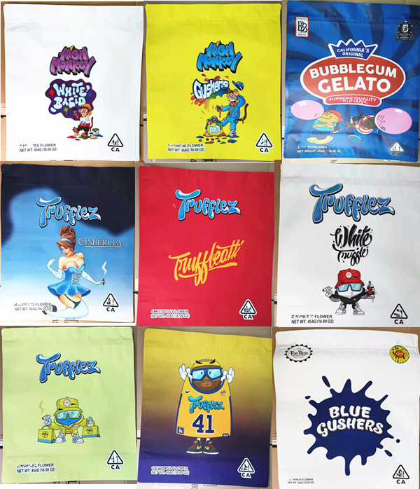 1LB one pound mylar bag trufflez high monkey 11 designs 46*39cm 454g aluminum foil dry herb flower plastic pouch large resealable zipper
1LB one pound mylar bag trufflez high monkey 11 designs 46*39cm 454g aluminum foil dry herb flower plastic pouch large resealable zipper