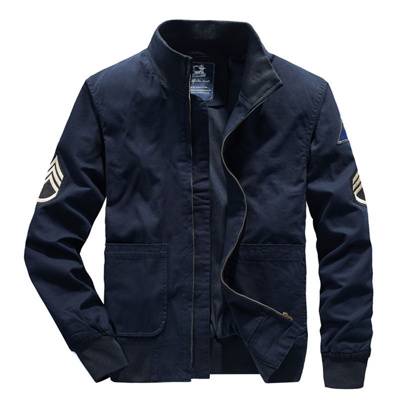 Bomber Jacket Men Spring and Autumn New Handsome Casual Loose Large Size Youth Jacket, Black;brown
