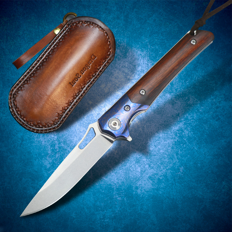 M390 steel folding knife bearing quick opening wooden handle pocket EDC hunting tool tactical fighting cool sword for outdoor fishing hiking
M390 steel folding knife bearing quick opening wooden handle pocket EDC hunting tool tactical fighting cool sword for outdoor fishing hiking