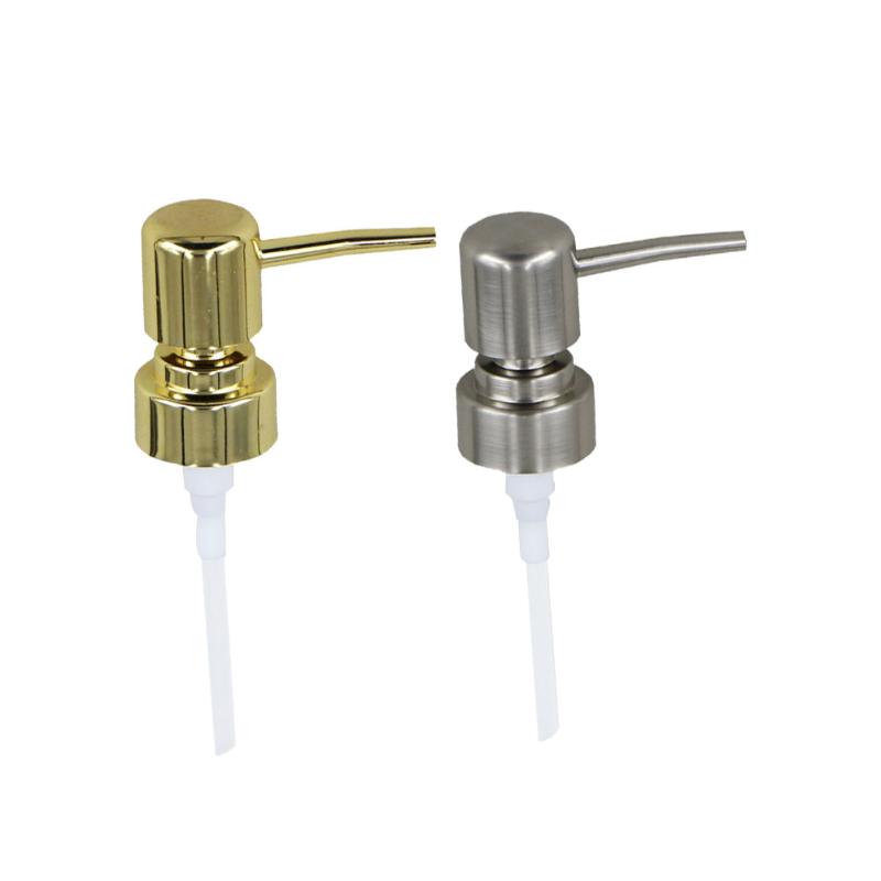 Liquid Soap Dispenser 2pcs Electroplating Plastic Round Pump Heads Lotion Shower Bottle Replacement Press (Gold And Silver)
Liquid Soap Dispenser 2pcs Electroplating Plastic Round Pump Heads Lotion Shower Bottle Replacement Press (Gold And Silver)
