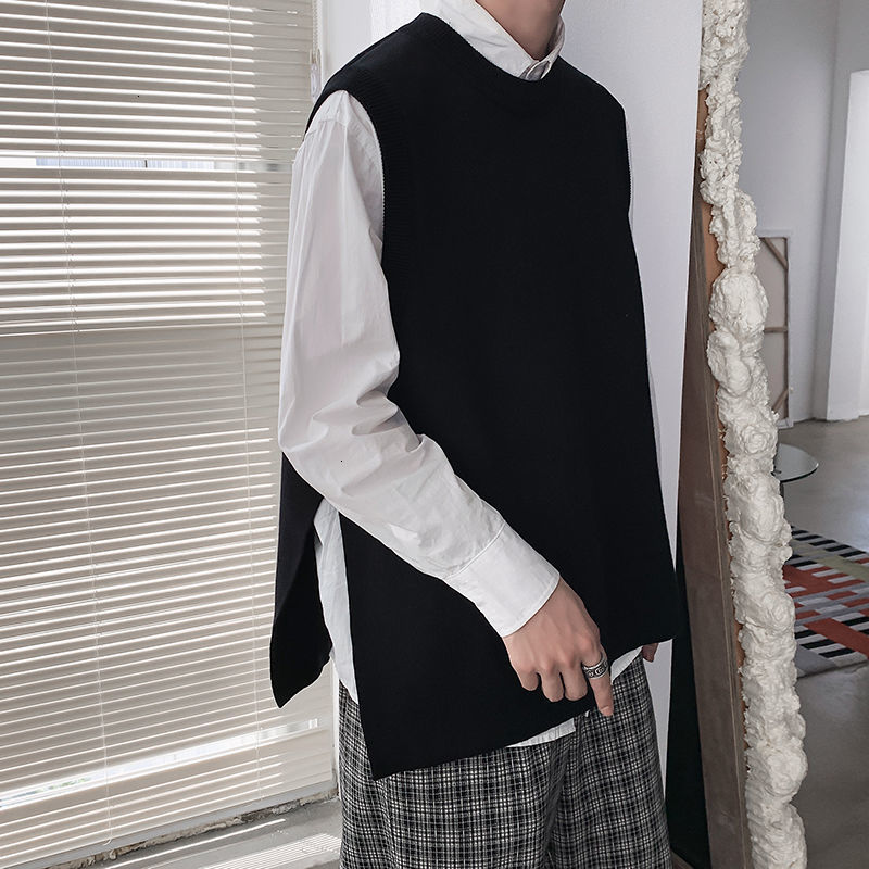 2021 New Men's Fashions of Knitted or Crocheted Vest Sweater Wool 3 Colour Knitting Clothes M-3xl 4p0y, Black
2021 New Men's Fashions of Knitted or Crocheted Vest Sweater Wool 3 Colour Knitting Clothes M-3xl 4p0y, Black