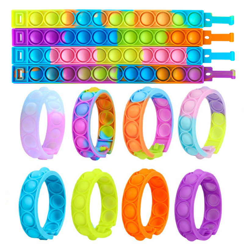 Fidget toy luminous Bracelet Press Bubble Photosensitive Color Change Puzzle SensoryToy For Kids Vent Toys Decompression toy
Fidget toy luminous Bracelet Press Bubble Photosensitive Color Change Puzzle SensoryToy For Kids Vent Toys Decompression toy